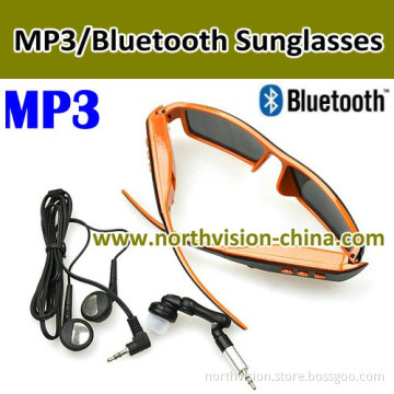 New Design MP3 Playing Handsfree Bluetooth Sunglasses